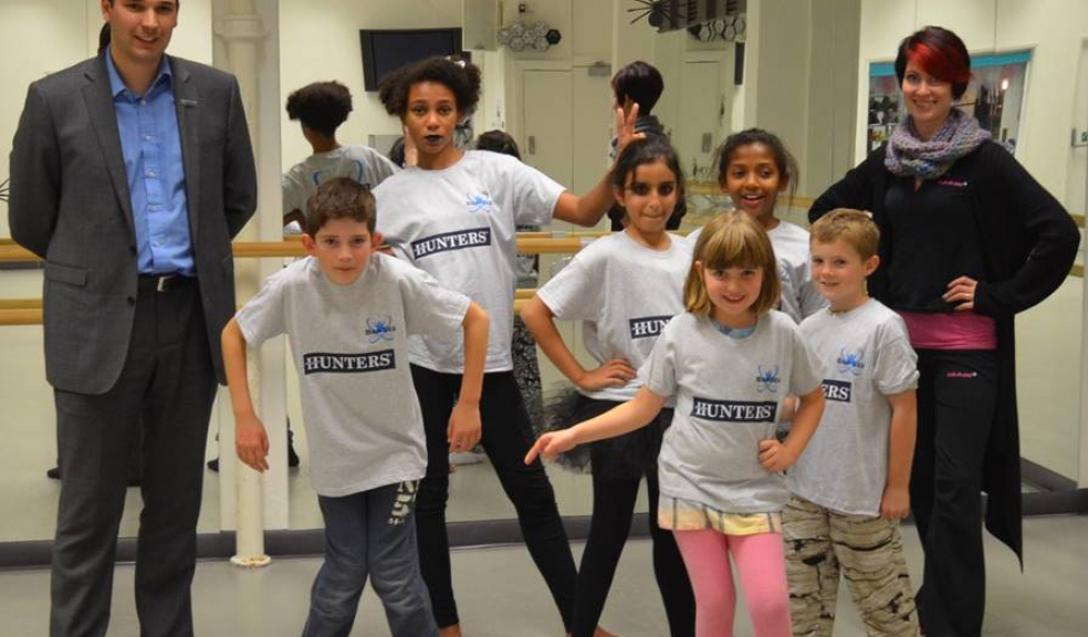 , Left to Right: Anthony Thomas, Toby Thomas, Tamara Roka, Juri Wail, Amelie Machin, Jasmine Green, Harry Worthington, Ava Barron Thomas