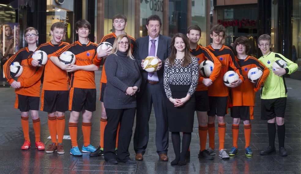 Princesshay and Exeter Deaf Academy kick off their charity partnership with new football kit Should you have any questions about the release or would like further images, please do get in touch.