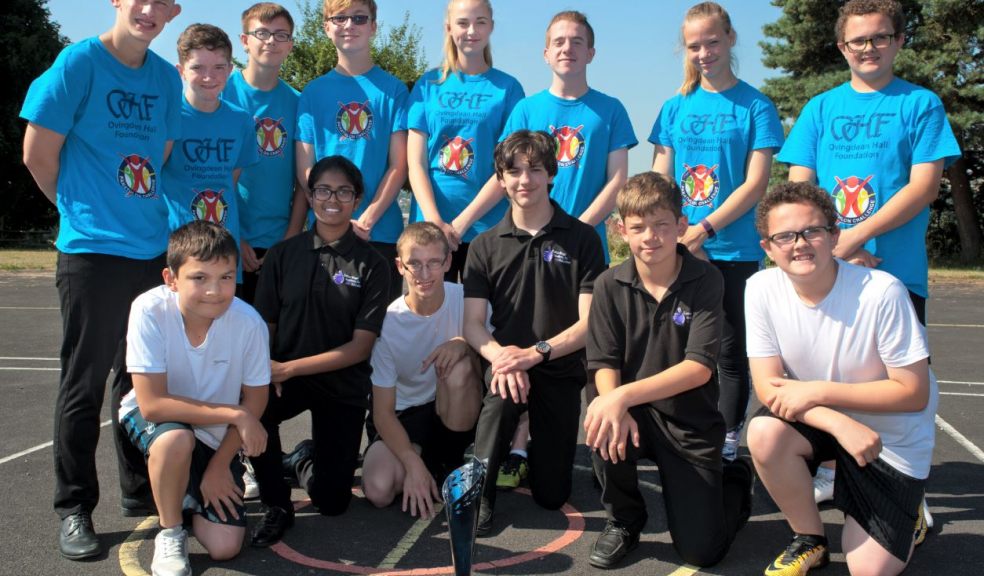 Deaf sports day team