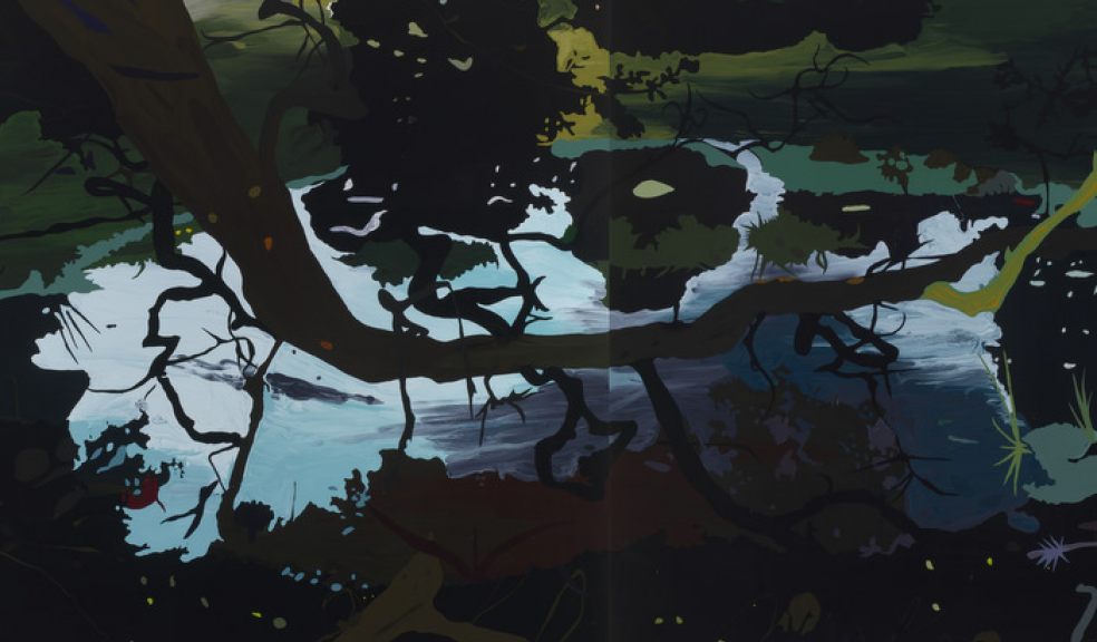 Daddy Witch 2008 by Clare Woods b1972 enamel and oil on aluminium Arts Council Collection © the artist courtesy Stuart Shave Modern Art