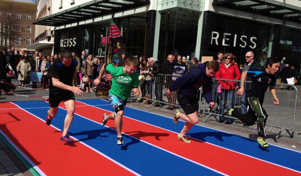 Sprint Track at Exeter Princesshay