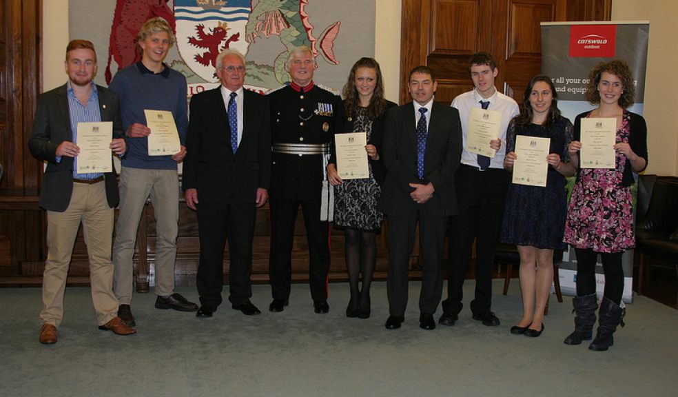 Duke of Edinburgh Awards winners from Ivybridge. Picture by Alan Quick