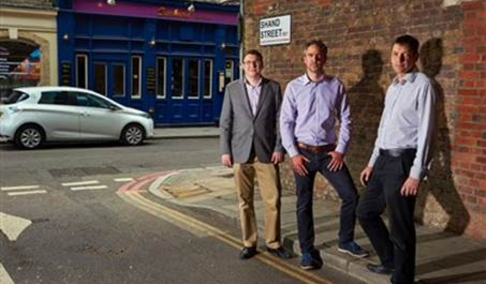 L to R: Chris Morris, Luke Lang, Andrew Wordsworth