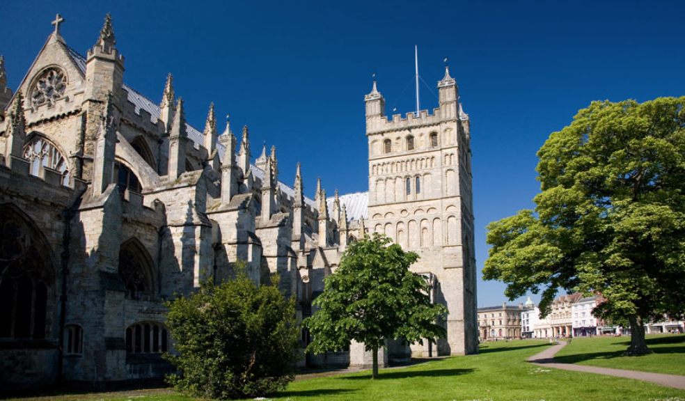 Royal Baby Book at Exeter Cathedral