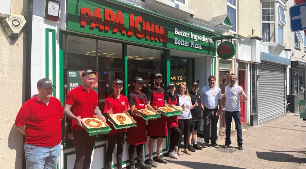 Papa Johns Exeter re opens