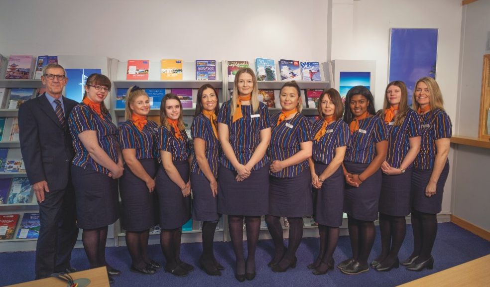 Staff at Hayes Travel branch in St Thomas, Exeter