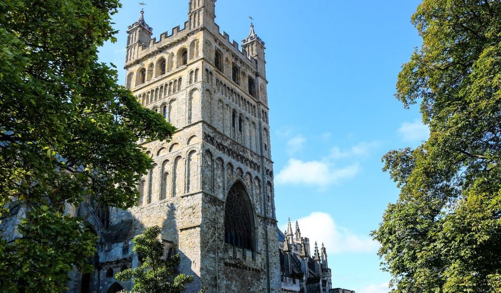 Photograph of Exeter Cathedral Photograph of Exeter Cathedral