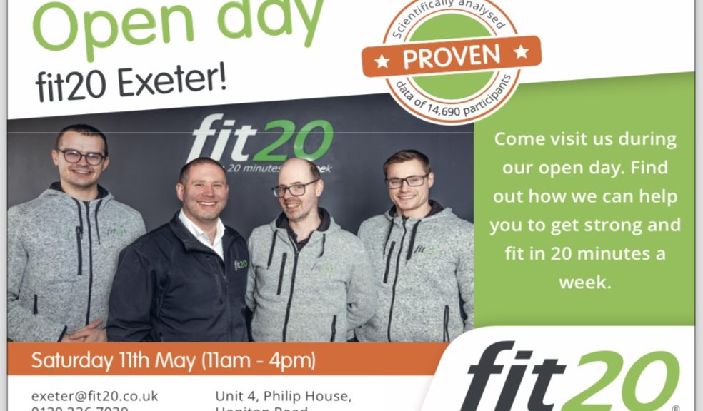 fit20 Exeter Open Day