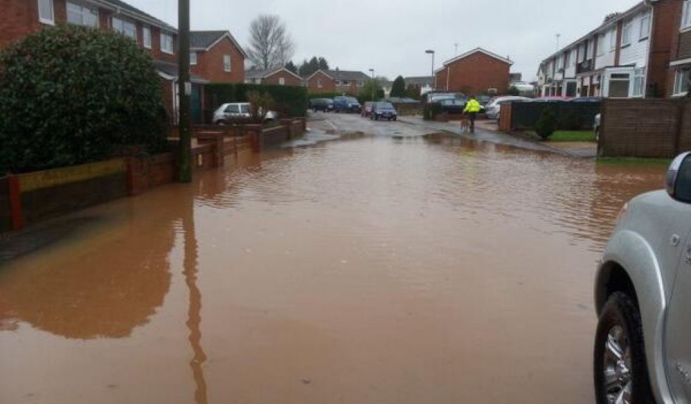 Feniton in flood