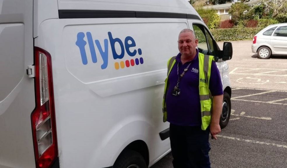 Chris Poole, of Flybe, which was among the first businesses to come forward with a donation
