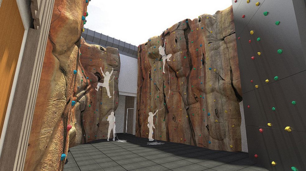Haven Banks climbing wall