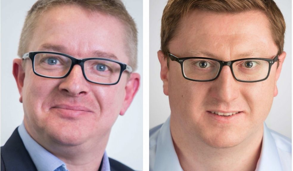 Martin Coats (left) and Nick Golding