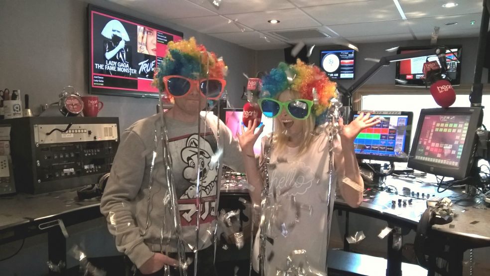 Heart's Matt & Caroline have a silver surprise