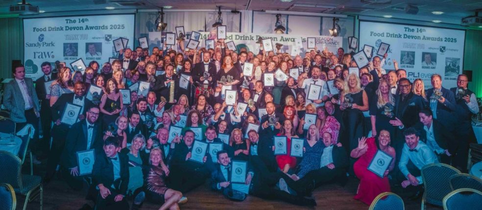 2025 Food Drink Devon Award winners. Photo: Steve Haywood.