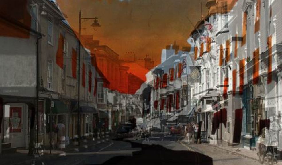 Digital overlay: Kingsbridge High Street