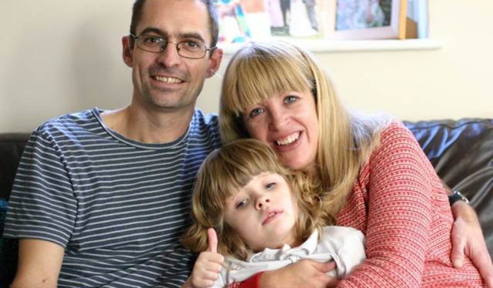 Neil and Jane with Chloe Ring.