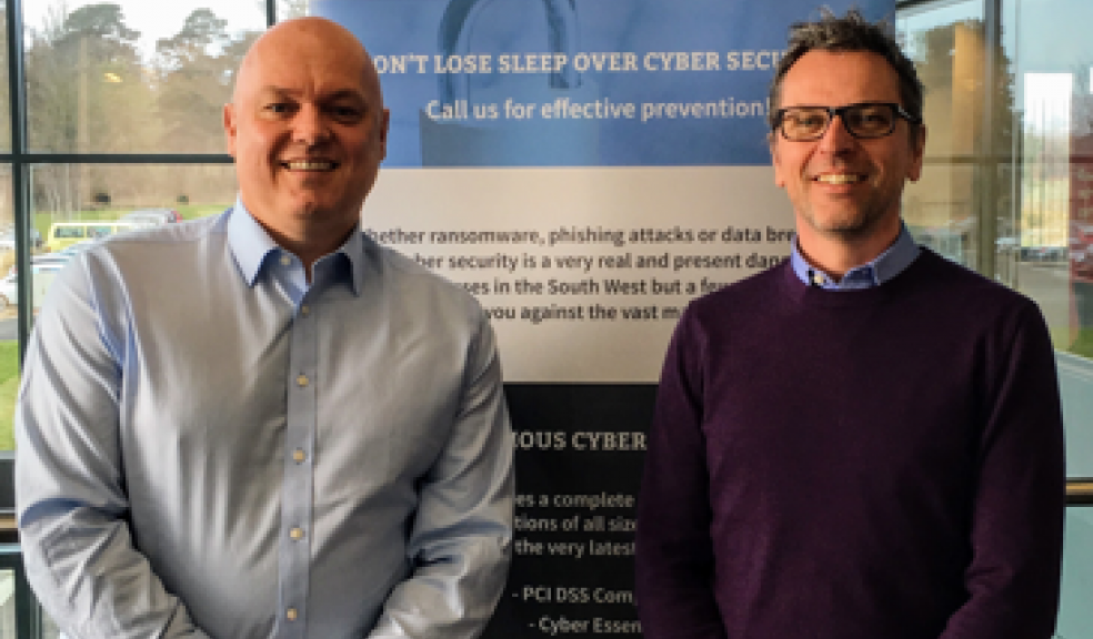 Peter Creber of Kitsons and Pete Woodward of Securious