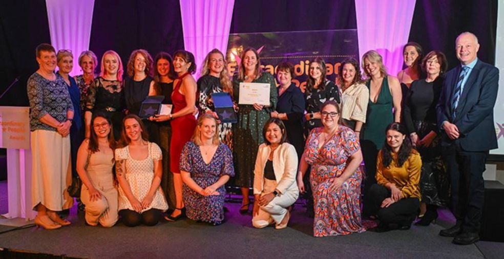 Pictured: ICU teams at North Devon District Hospital and Royal Devon & Exeter Hospital - winners of the Extraordinary Care Team Award nominated by the public