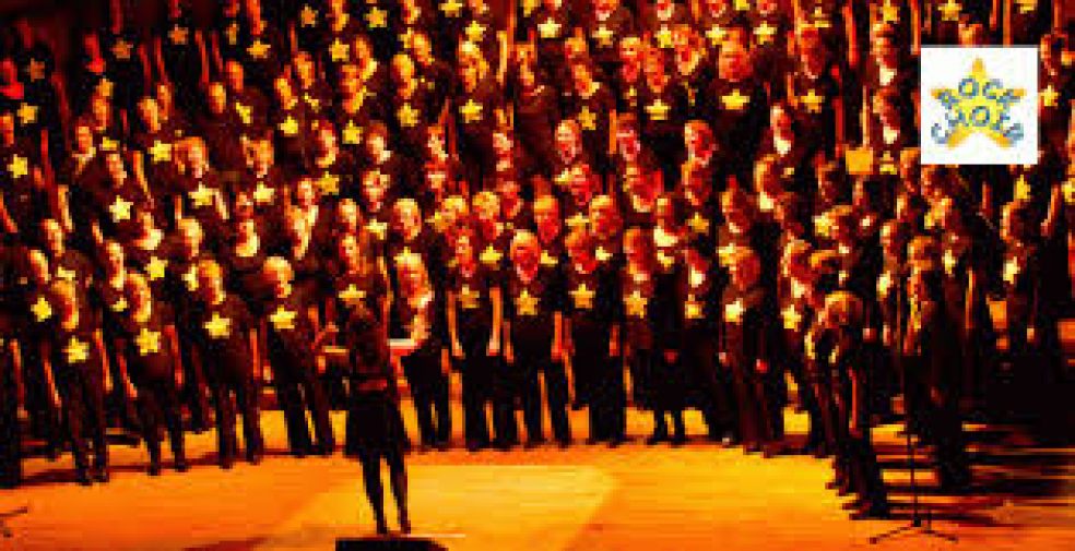Rock Choir in concert
