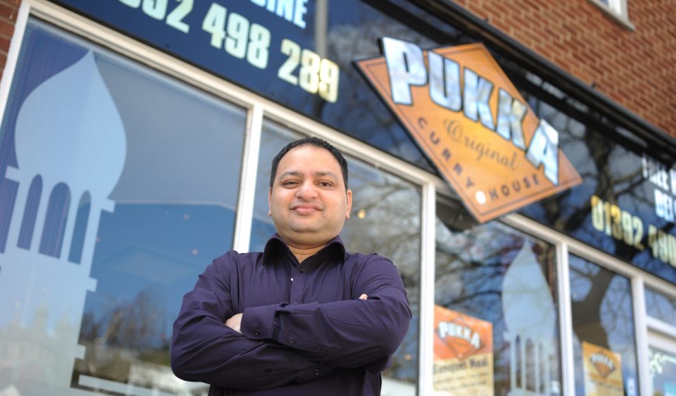 Jamil Miah, owner of Pukka Indian, hopes Exeter’s love of food will continue for the rest of the year
