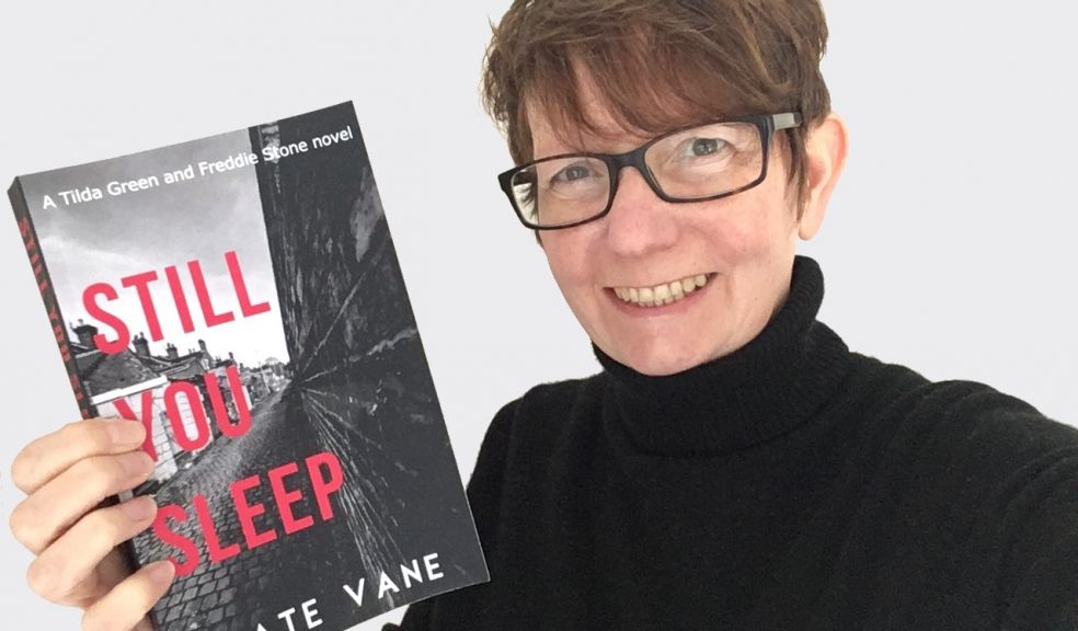 Kate Vane with Still You Sleep paperback