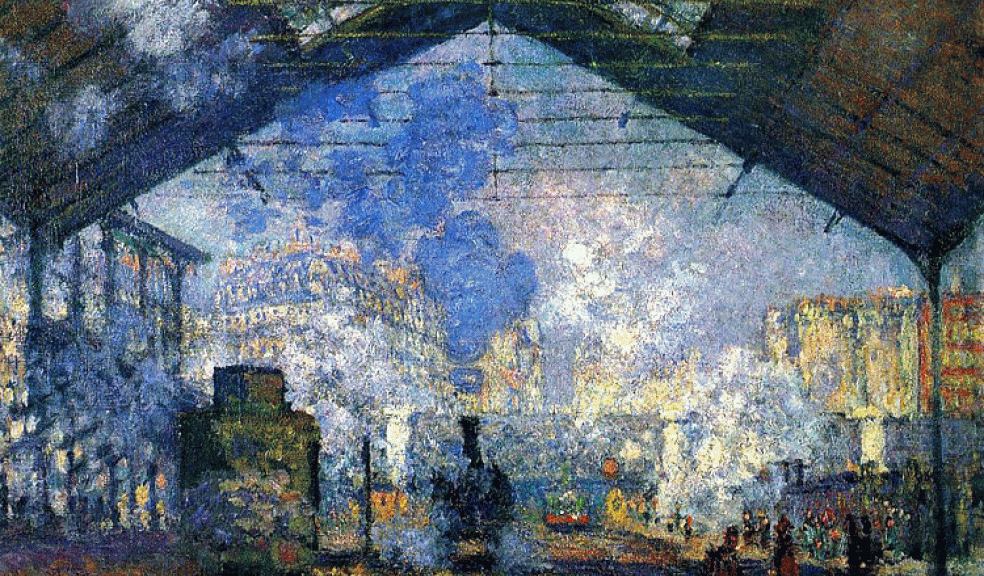 La gare Saint-Lazare, Claude Monet, 1877