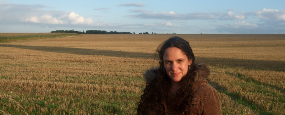 Laura Rossi on location in France
