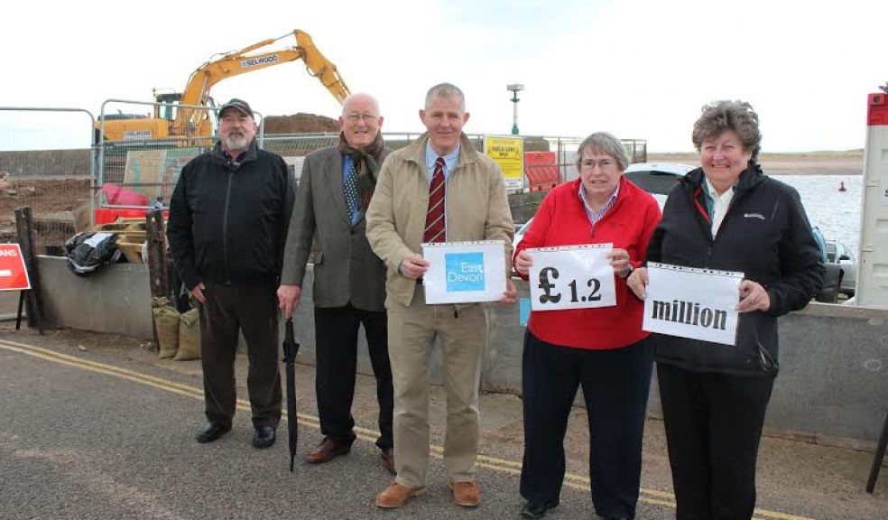 L-r: Cllrs Brian Bailey, Bill Nash, John Humphreys, Jill Elson and Pauline Stott.