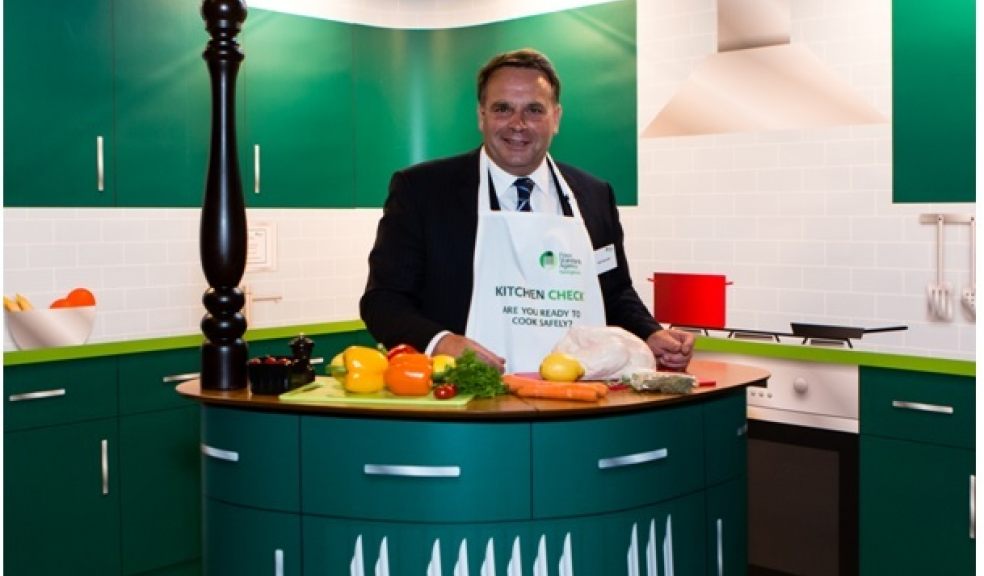 Neil Parish MP does the ‘Kitchen Check’