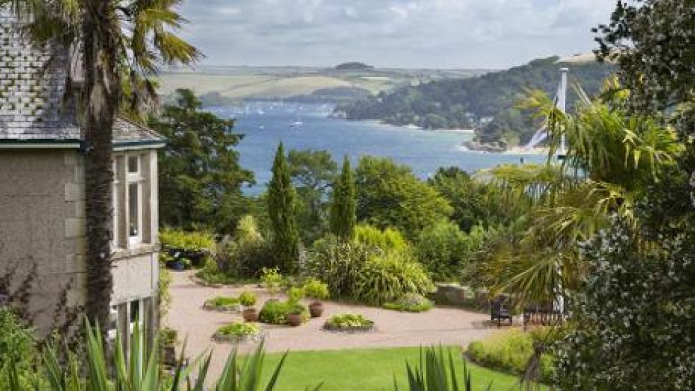 Enjoy views over the Salcombe Estuary from the house and garden