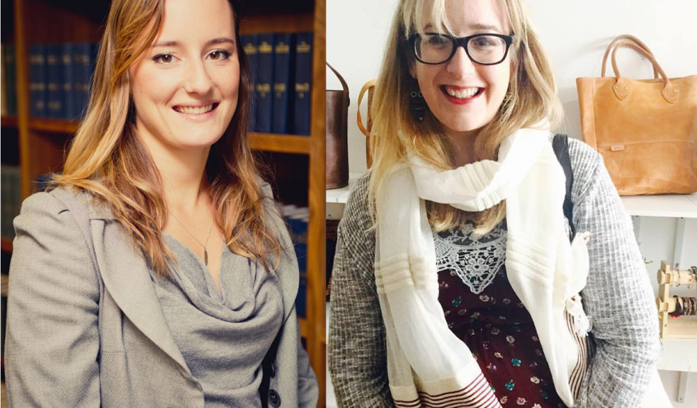 Mathilde Pavis (left) and Rhian Keyse (right)