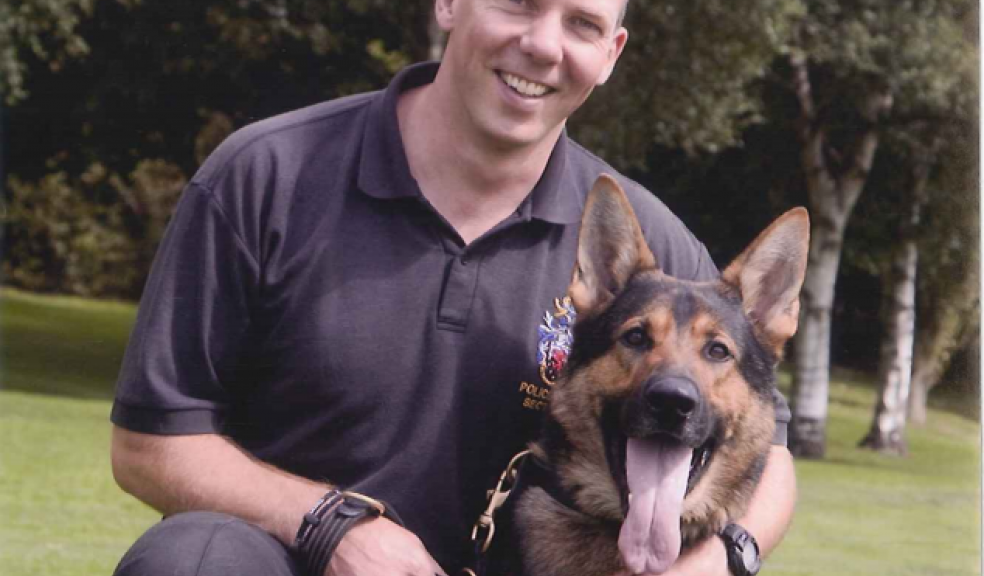 PC Darryl Drew and Murphy