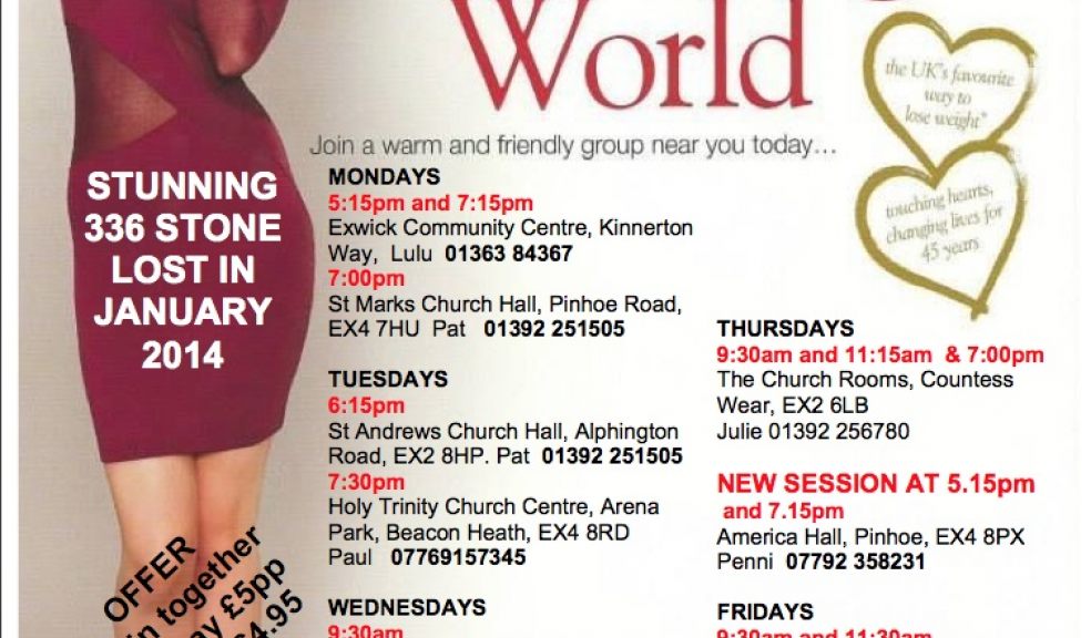 Exeter Slimming World Groups