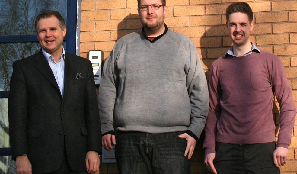 L-R: Paul Ridgers, Managing Director; Tom Ritchie, Senior Digital Manager; Mike Lemon, Digital Manager.