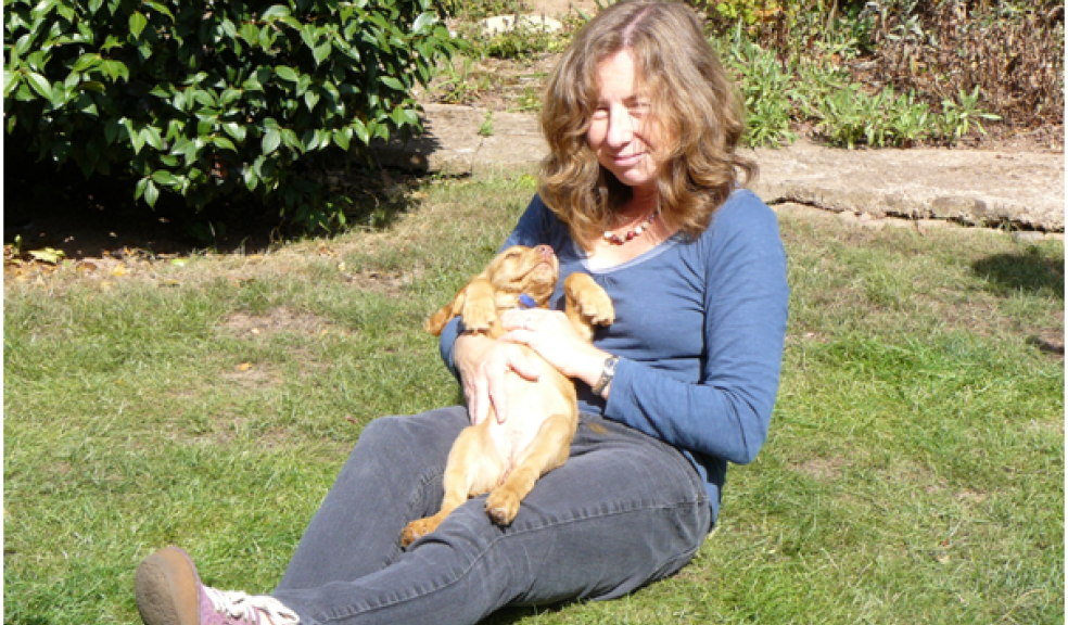 Mary Atwell with Vienna