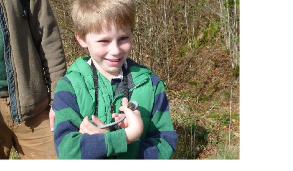 Rowan Welch, aged 7.