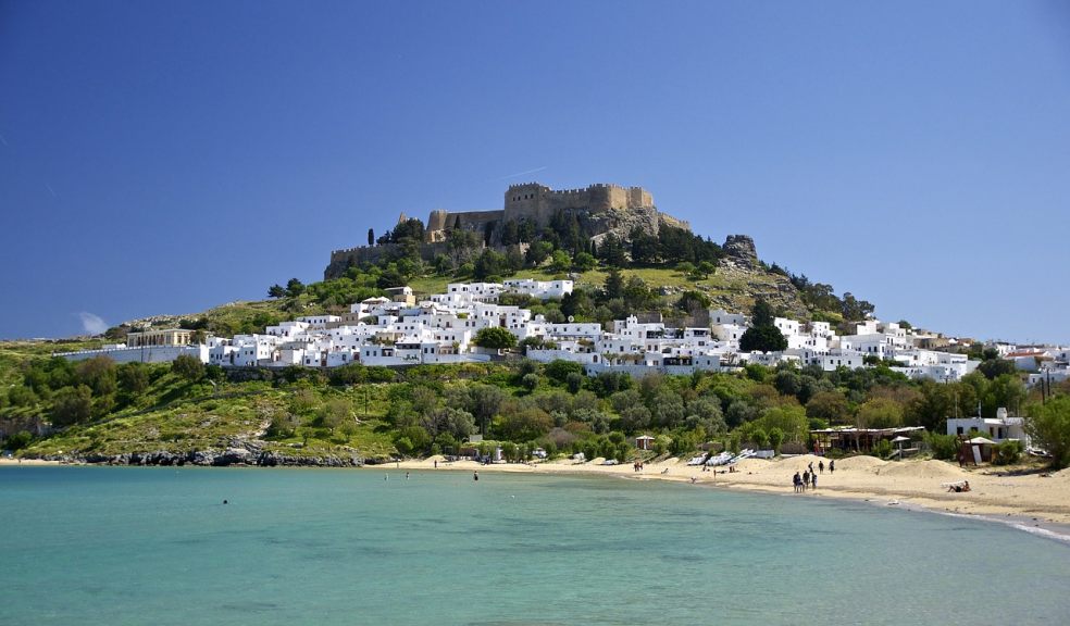 The resort of Lindon on Rhodes
