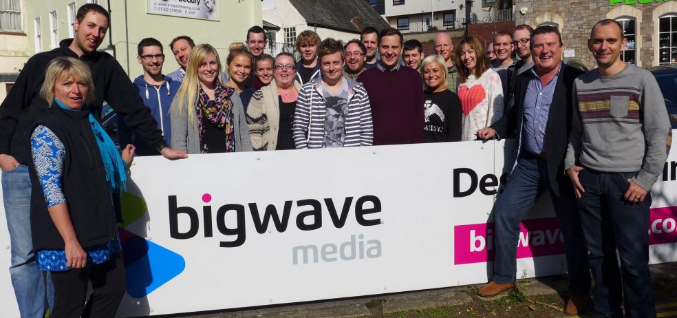 Simon Beer / Debbi Moore / Ronnie Halden / Tom Gozna – with the rest of the Big Wave Media Team
