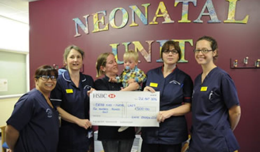 Jenny's charity fun days raises £500 for Royal Devon & Exeter Neonatal Unit