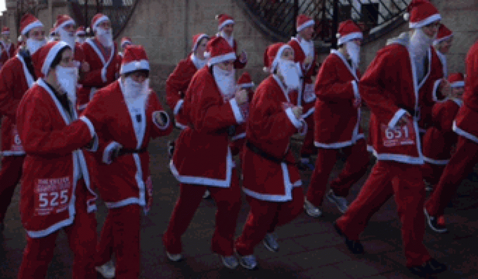 Exeter Santa Run 2013