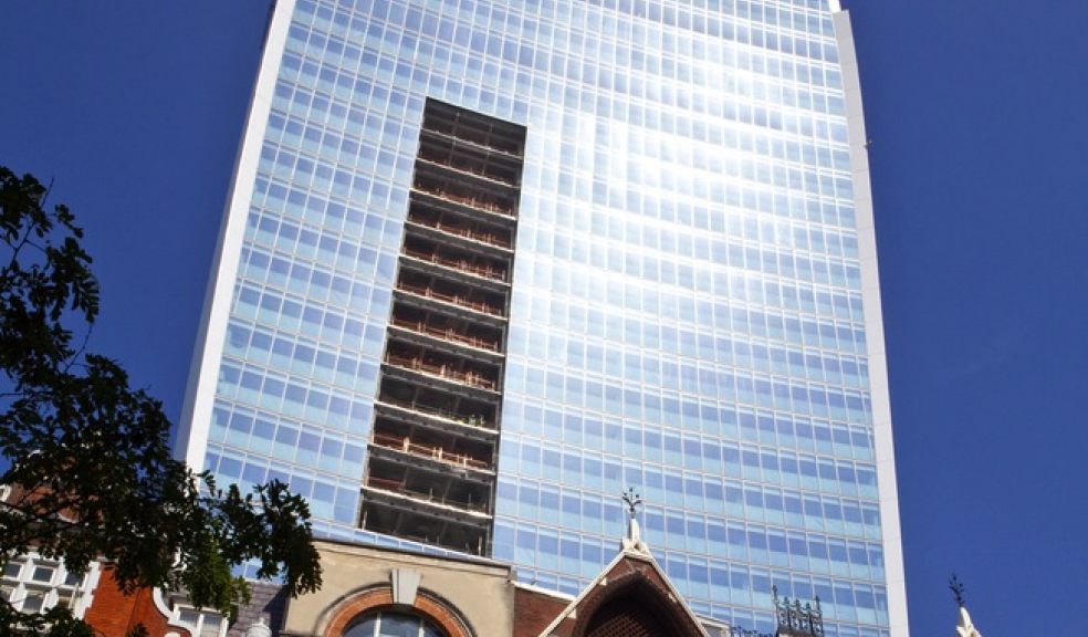 London's 'Walkie Talkie' building was reported earlier this week to have melted the bodywork of a Jaguar, highlighting the potential danger of the sun’s rays reflecting off surfaces Photo: chrisdorney / Shutterstock.com