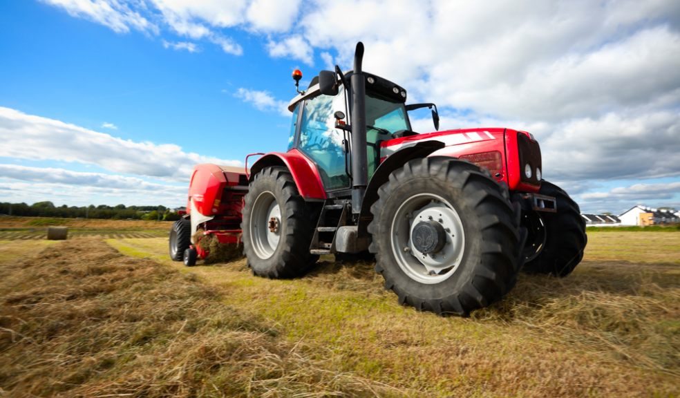 The image used is not the tractor desrcibed in the story