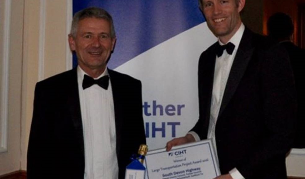 CIHT award. Photo: Glen King PR.