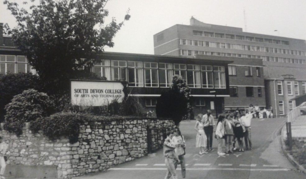 south devon technical college in the 80s from newton road south devon technical college in the 80s from newton road