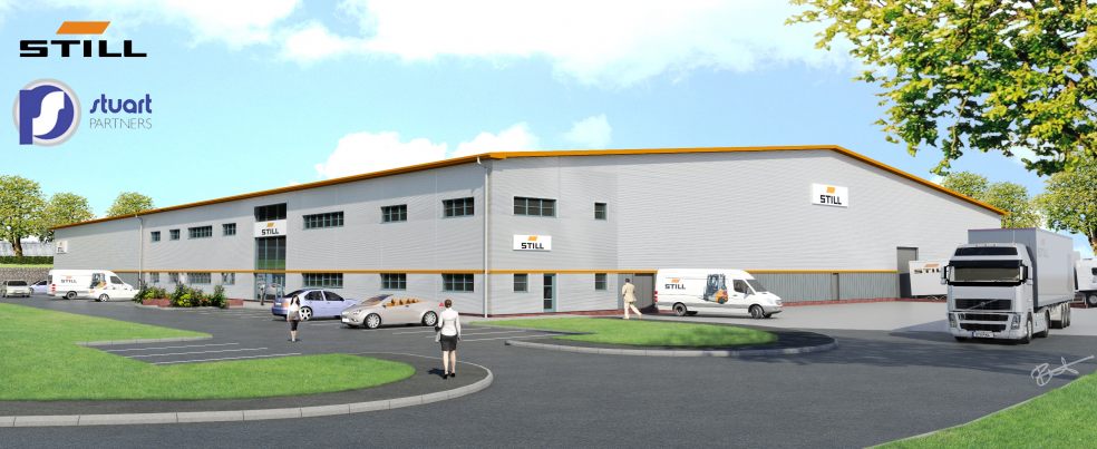 CGI of how STILL’s new facility will look