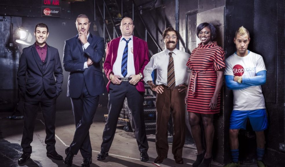 This year's Stoptober uses some high profile comedians to endorse the campaign