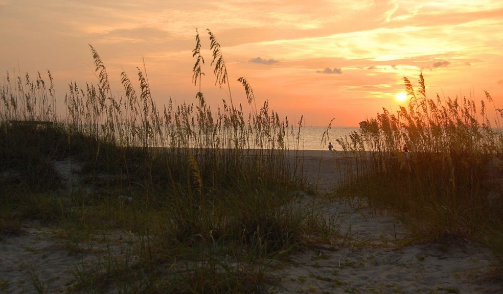 Sunset at North Beach, Tybee Island