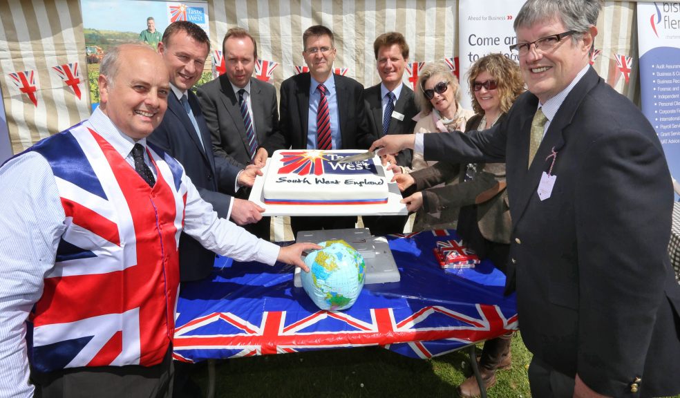 Left to right: John Sheaves, Taste of the West; Ian Burrow, NatWest; Paul Biden, WPS; Paul Marston, NatWest; Nigel Warren, Bishop Fleming; Juliette Cattell, UKTI South West; Sally Rice, Michelmores; Brian Jennings, Taste of The West