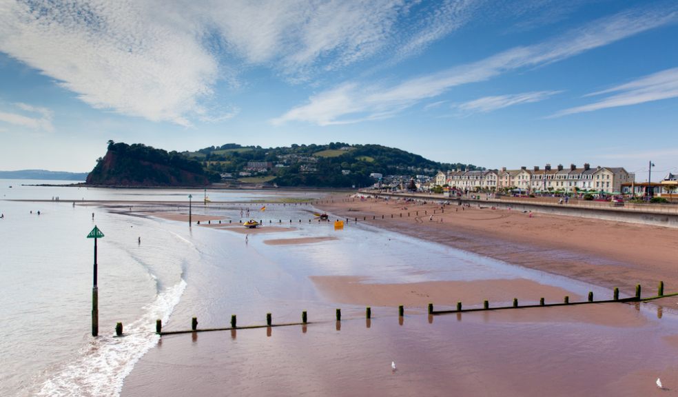 Teignmouth beach