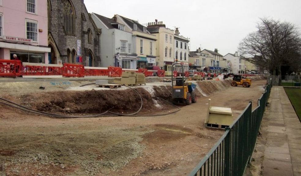 Copyright Derek Harper - The Strand whilst under renovation